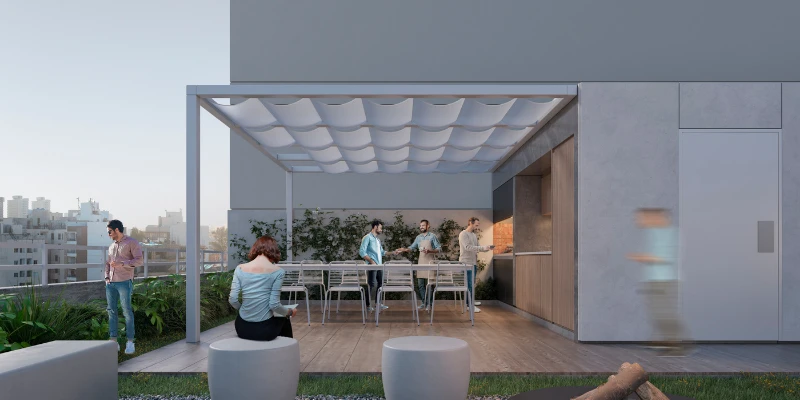 Terraza común
