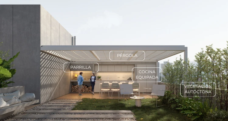 Full amenities terraza
